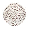 Berberteppich Rund - Blend Diamond Beige - thumbnail 1