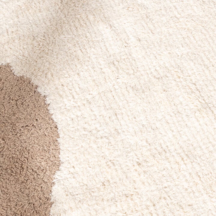 Waschbarer Teppich - Hazy Beige Creme - 3