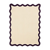 Waschbarer Teppich - Hazy Violett Creme - thumbnail 1