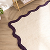 Waschbarer Teppich - Hazy Violett Creme - thumbnail 2
