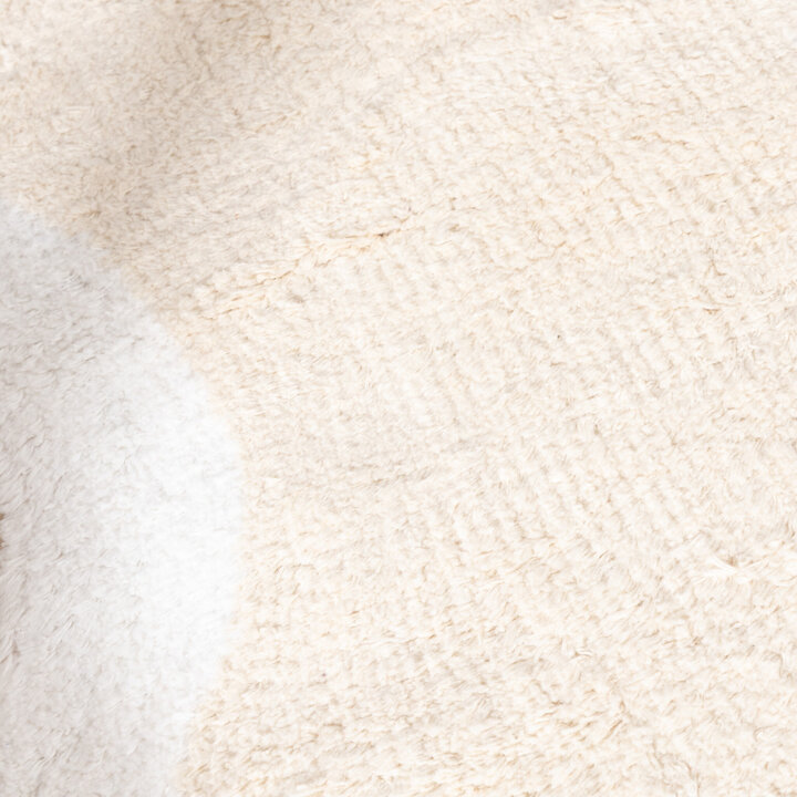 Waschbarer Teppich - Hazy Weiß Creme - 3