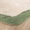 Waschbarer Teppich Rund - Hazy Grün Creme - thumbnail 5