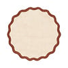 Waschbarer Teppich Rund - Hazy Braun Creme - thumbnail 1