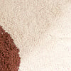 Waschbarer Teppich Rund - Hazy Braun Creme - thumbnail 3