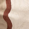 Waschbarer Teppich Rund - Hazy Braun Creme - thumbnail 4