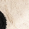 Waschbarer Teppich Rund - Hazy Schwarz Creme - thumbnail 3