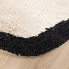 Waschbarer Teppich Rund - Hazy Schwarz Creme - thumbnail 5