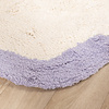 Waschbarer Teppich Rund - Hazy Lila Creme - thumbnail 5