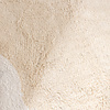 Waschbarer Teppich Rund - Hazy Weiß Creme - thumbnail 3