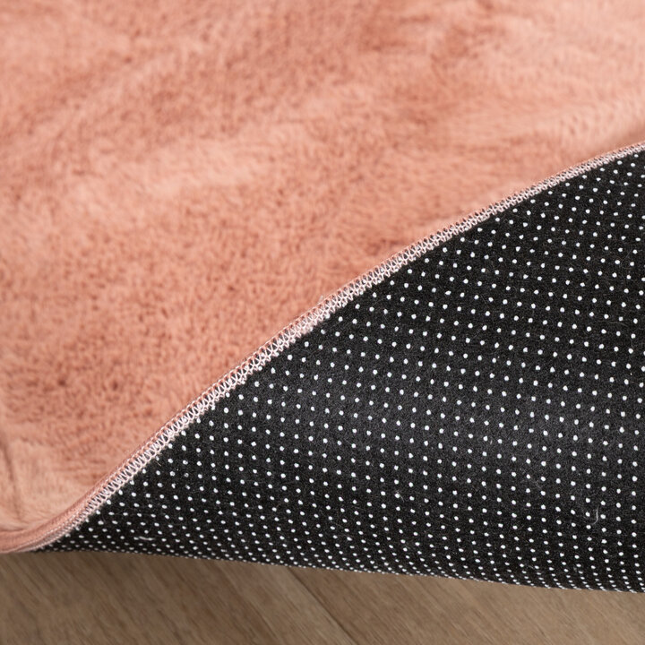 Flauschiger Teppich - Cozy Rosa - 6