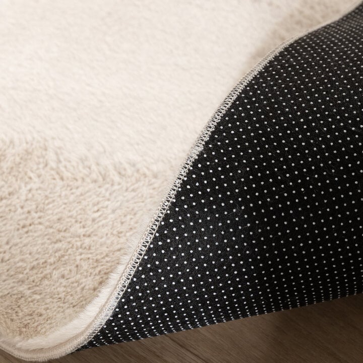 Flauschiger Teppich - Cozy Beige - 6