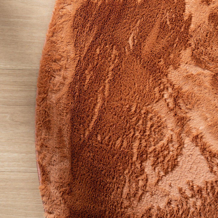 Flauschiger Teppich Rund - Cozy Terra - 4