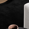 Flauschiger Teppich - Cozy Pebble Schwarz - thumbnail 1