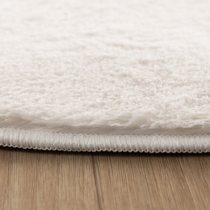 Flauschiger Teppich - Cozy Ripple Weiß - 5