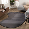 Flauschiger Teppich - Cozy Ripple Anthrazit - thumbnail