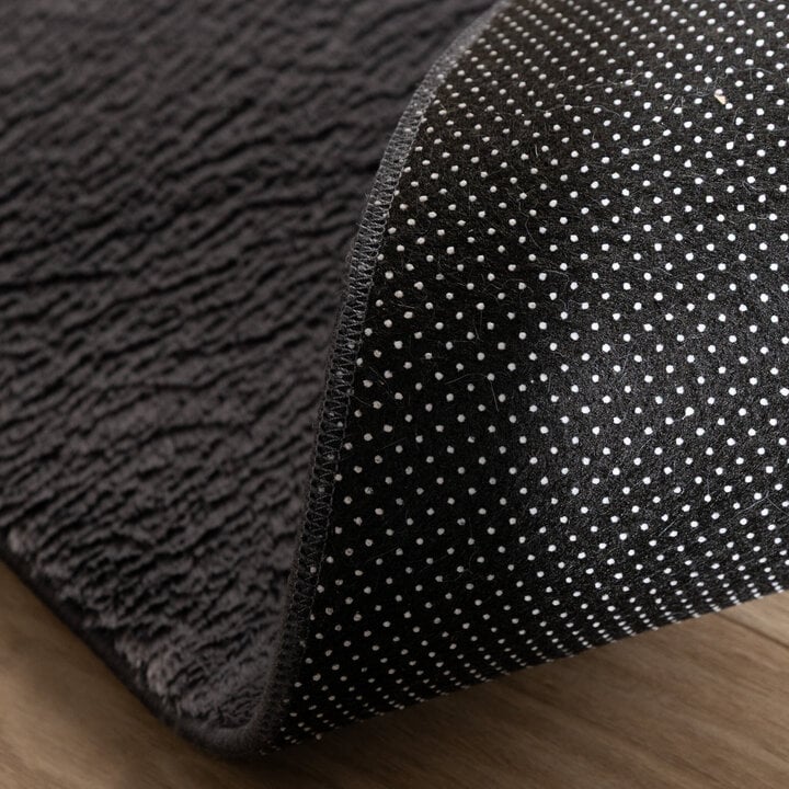 Flauschiger Teppich - Cozy Ripple Anthrazit - 6