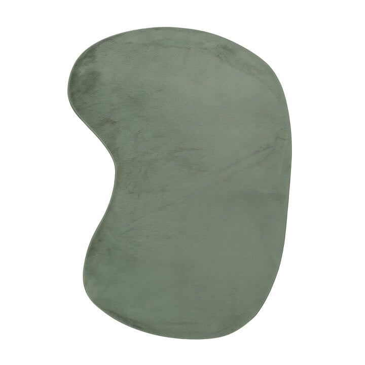 Flauschiger Teppich - Cozy Ripple Grün - 1