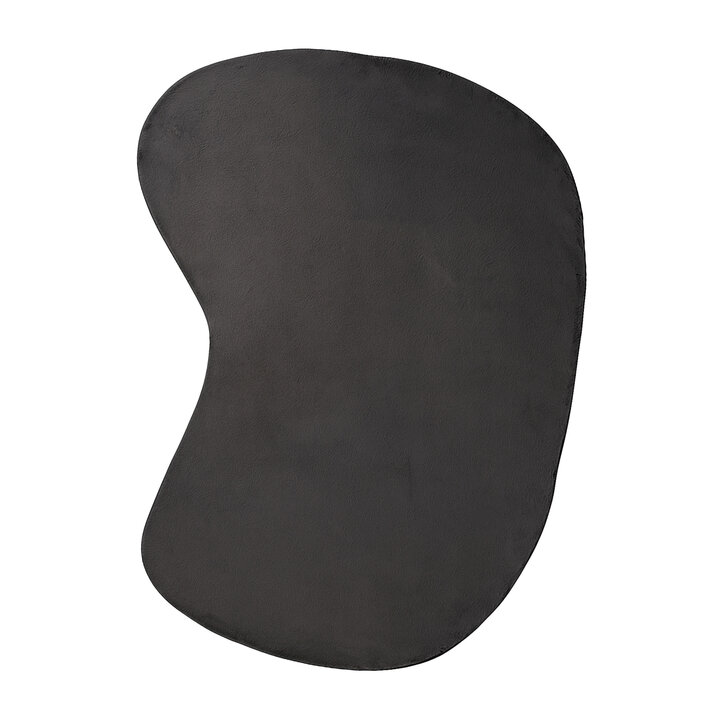 Flauschiger Teppich - Cozy Ripple Anthrazit - 1