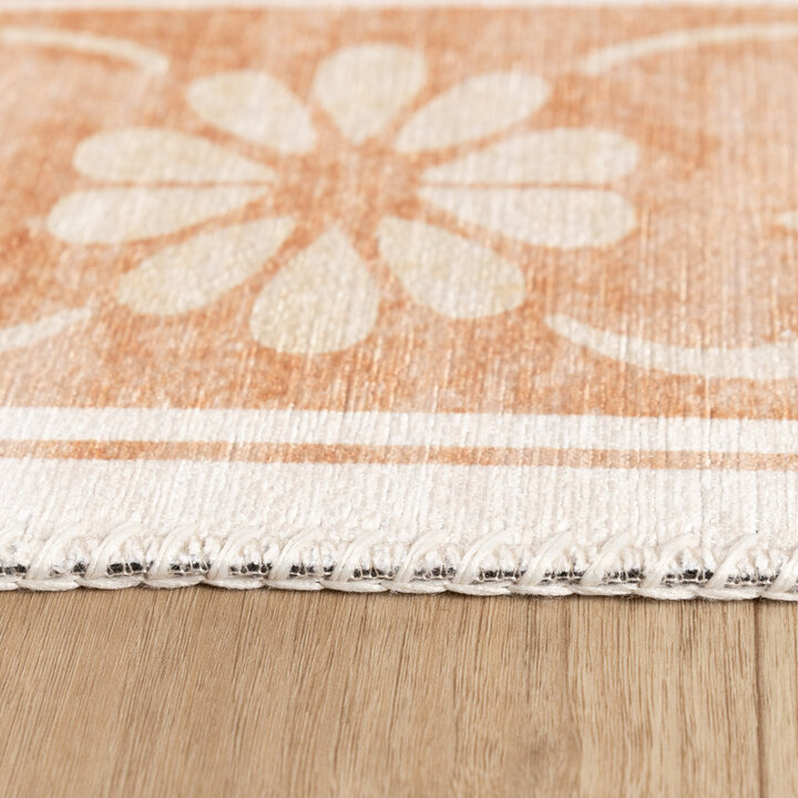 Teppich Blumen - Celine Terracotta - 4