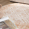 Teppich Blumen Rund - Celine Terracotta - thumbnail 1