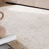 Teppich Blumen Rund - Celine Creme - thumbnail 1