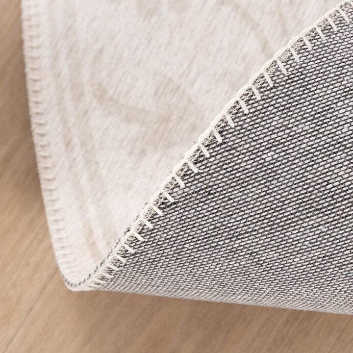 Teppich Blumen Rund - Celine Creme - 5