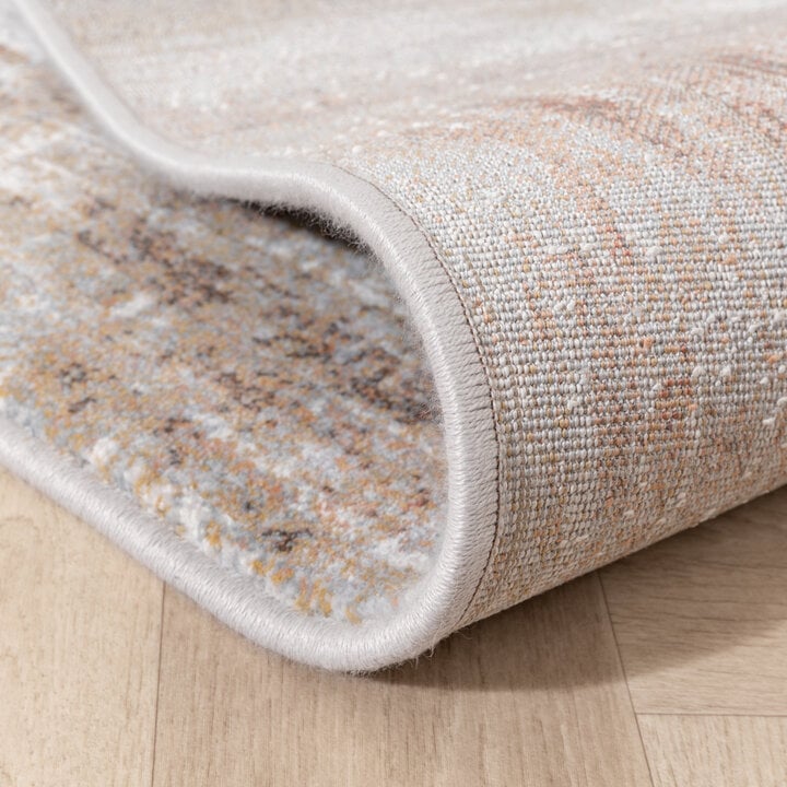 Teppich Abstrakt - Xavier Scratch Taupe Rot - 6