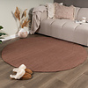 Wollteppich Rund - Reno Braun - thumbnail
