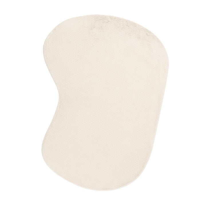 Flauschiger Teppich - Cozy Ripple Creme - 1