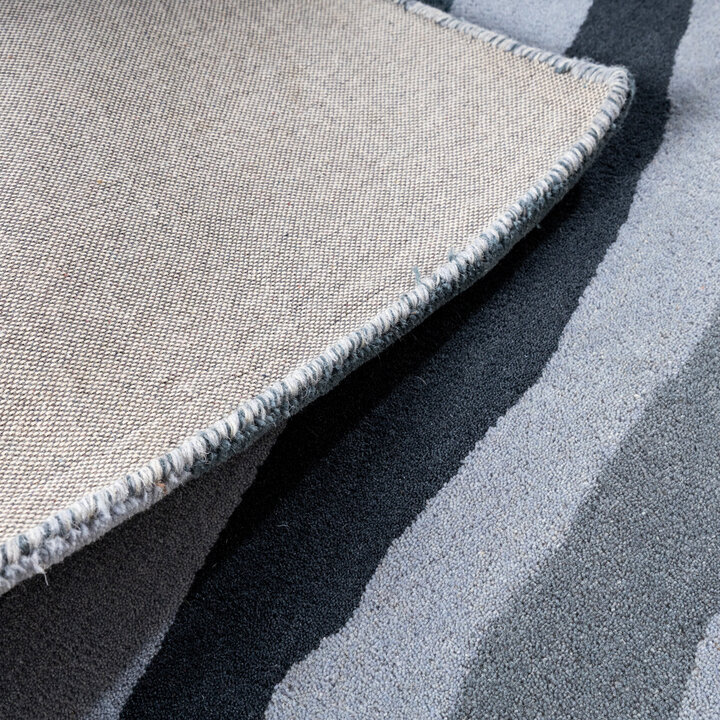 Wollteppich - Liora Blau - 6