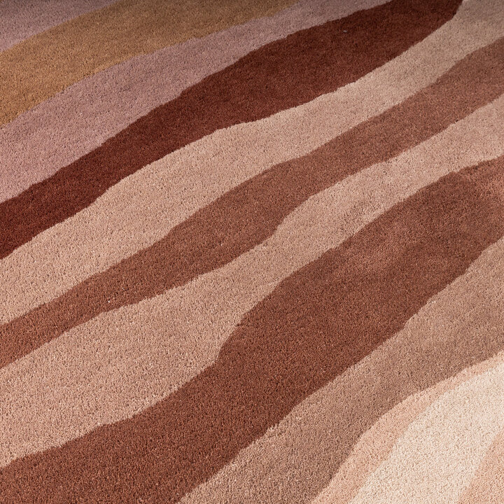 Wollteppich Rund - Liora Rosa - 3