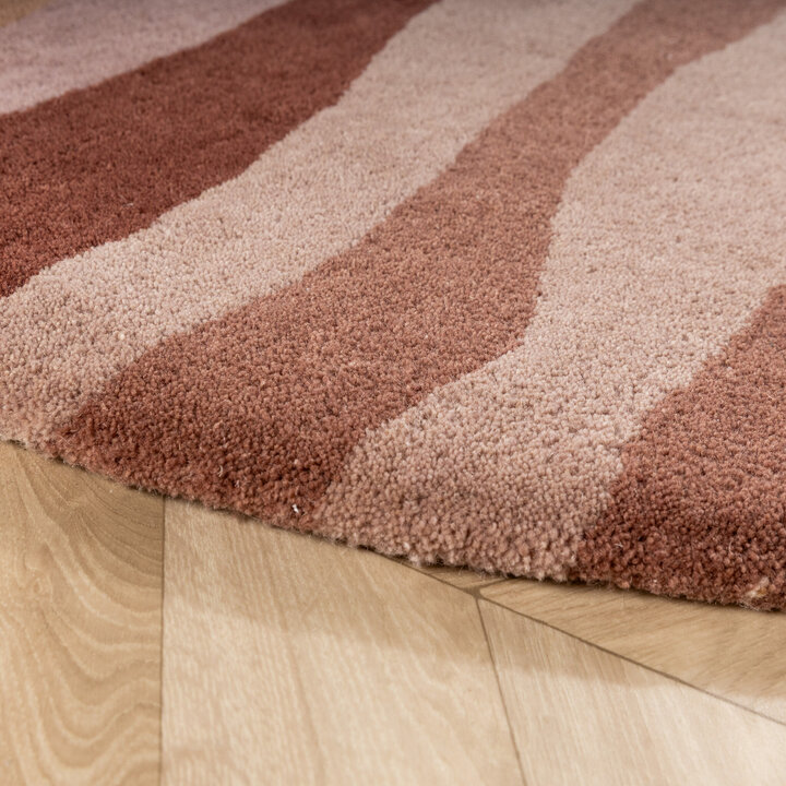 Wollteppich Rund - Liora Rosa - 5