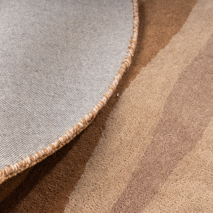 Wollteppich Rund - Liora Braun - 6