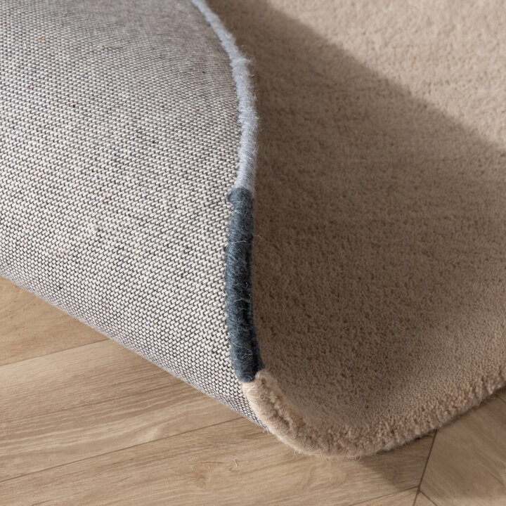 Wollteppich Rund - Vienna Blau - 6