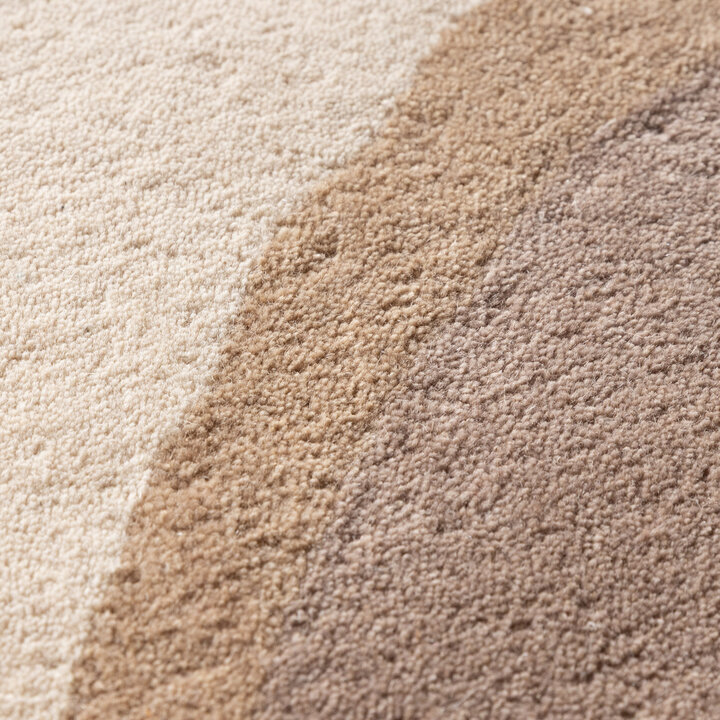 Wollteppich Rund - Vienna Beige - 3