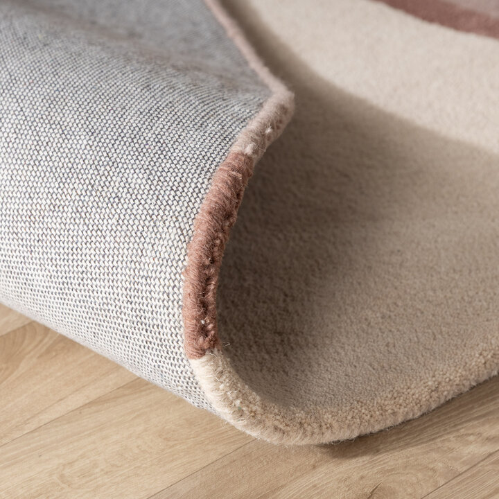 Wollteppich Rund - Vienna Rosa - 6