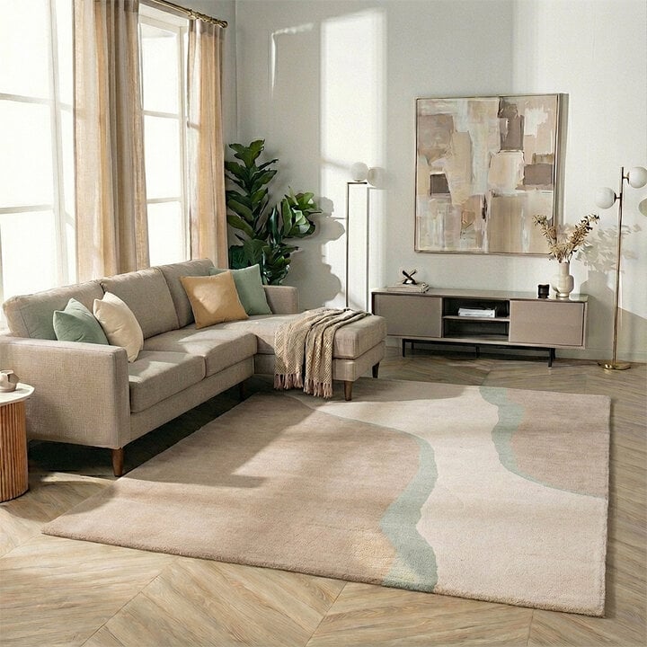 Wollteppich - Vienna Mintgrün