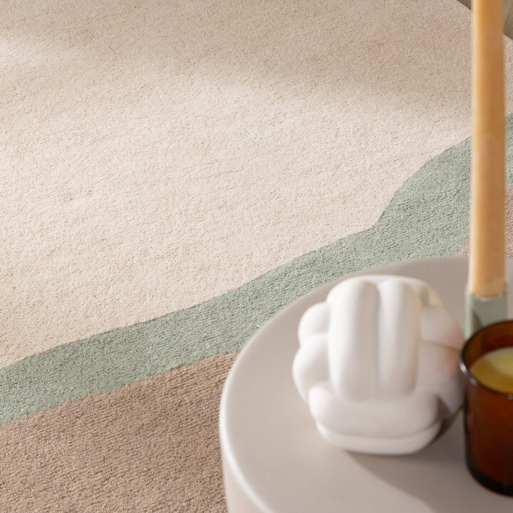 Wollteppich - Vienna Mintgrün - 2