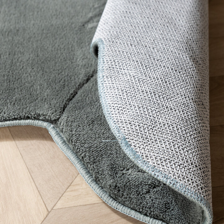 Kinderteppich Waschbar - Coco Auto Dunkelgrün  - 5