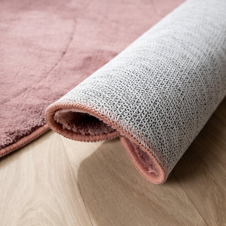 Kinderteppich Waschbar - Coco Schmetterling Dunkelrosa - 5