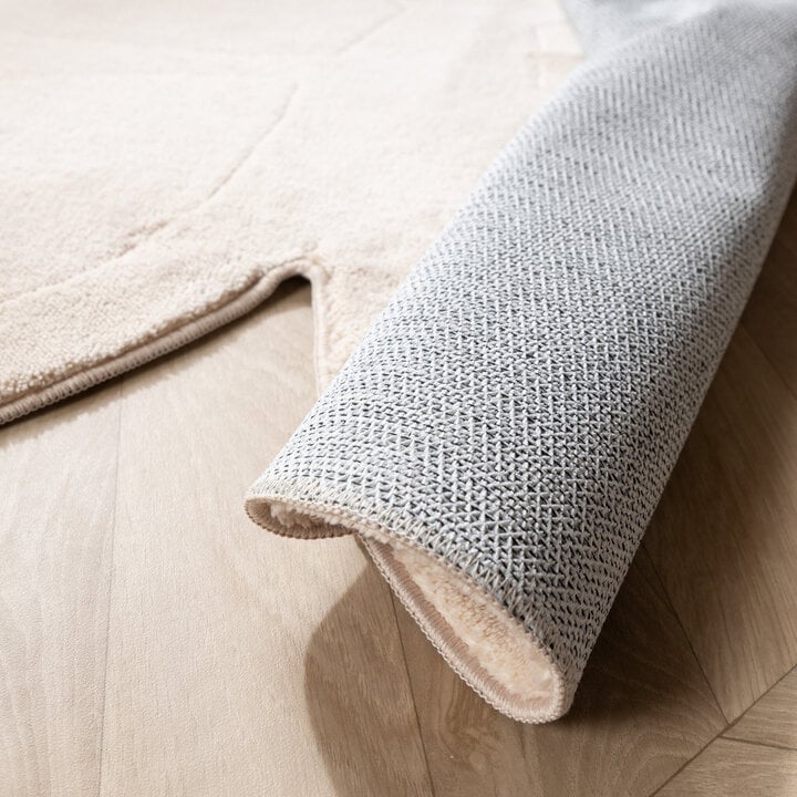 Kinderteppich Waschbar - Coco Schmetterling Beige - 5