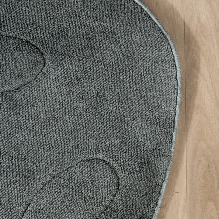 Kinderteppich Waschbar - Coco Erdbeere Dunkelgrün - 3