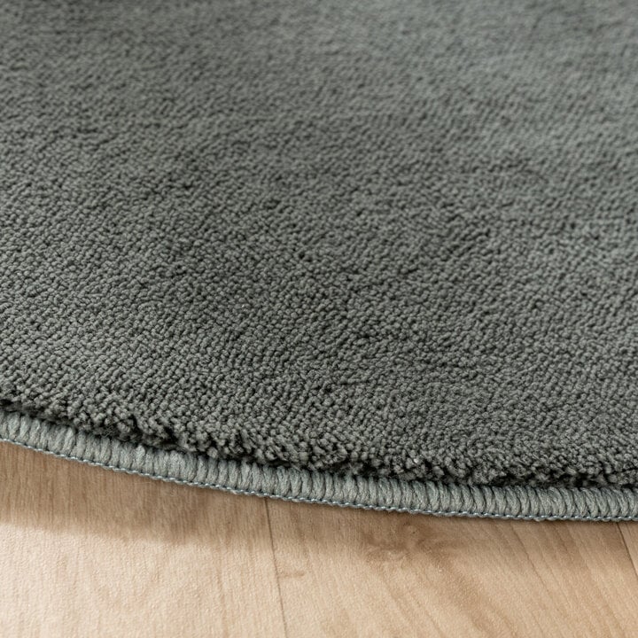 Kinderteppich Waschbar - Coco Birne Dunkelgrün - 4