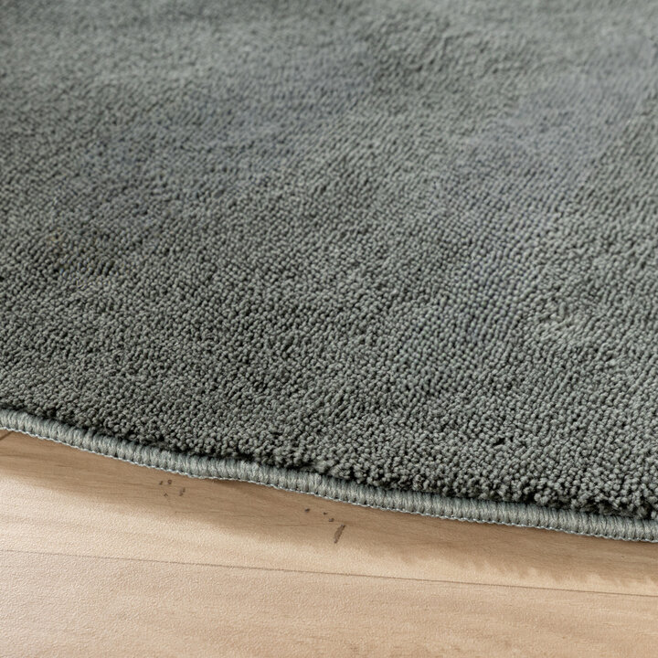 Kinderteppich Waschbar - Coco Mond Dunkelgrün - 4