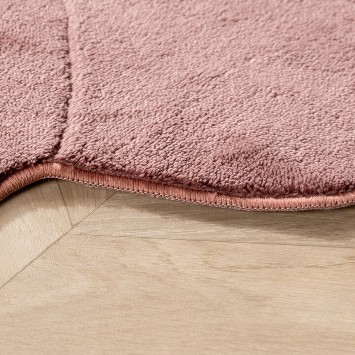 Kinderteppich Waschbar - Coco Blume Dunkelrosa - 4