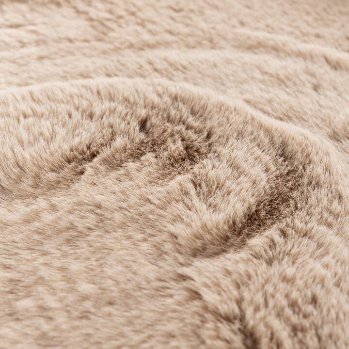 Hochflor Teppich Rund - Comfy Supreme Beige - 3