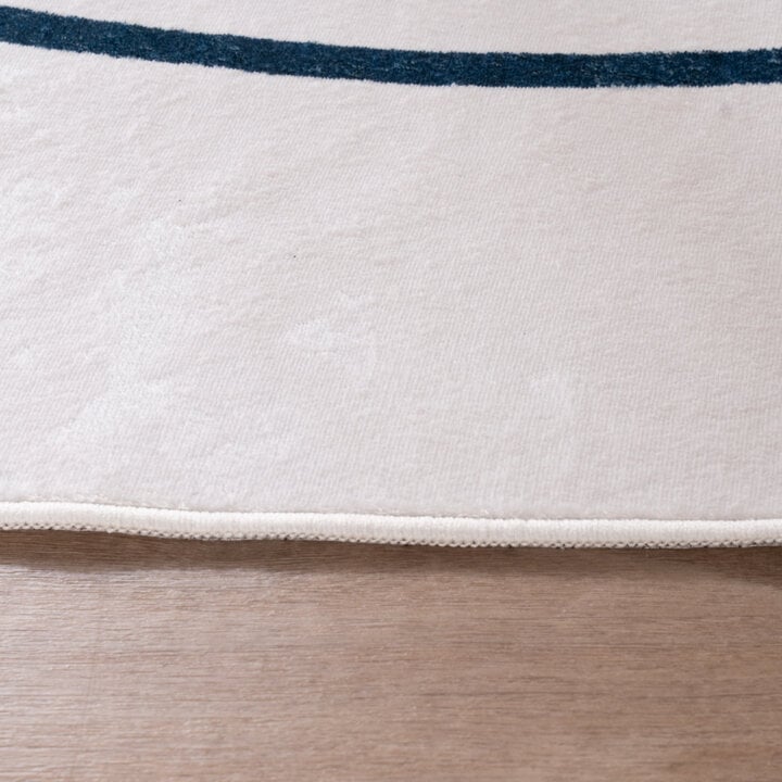 Teppich Organisch - Elyra Grau Blau - 5