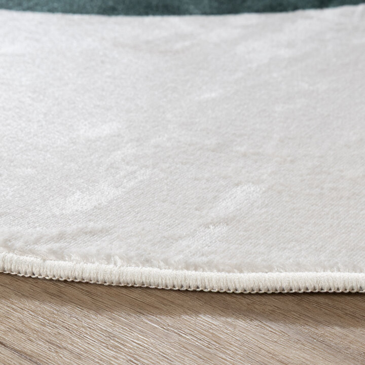 Teppich Organisch - Elyra Grün Beige - 5