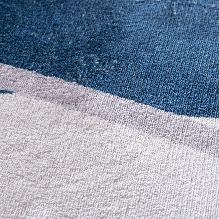 Teppich Organisch - Elyra Blau Grau - 3