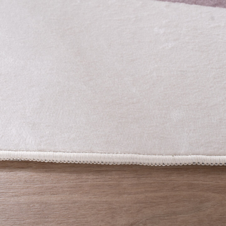 Teppich Organisch - Elyra Grau Beige - 5